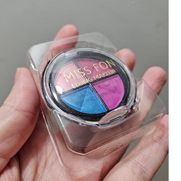 Miss Fon Eyeshadow Palette Dream Blush EY20 ~ Asian Beauty ~ Blue Peach Pink - Picture 5 of 10